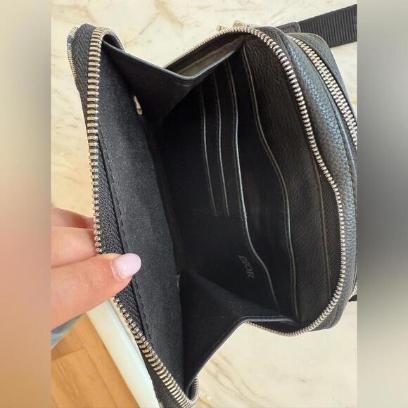 Dior Black and Gray Monogram Shoulder Bag - Picture 4 of 5